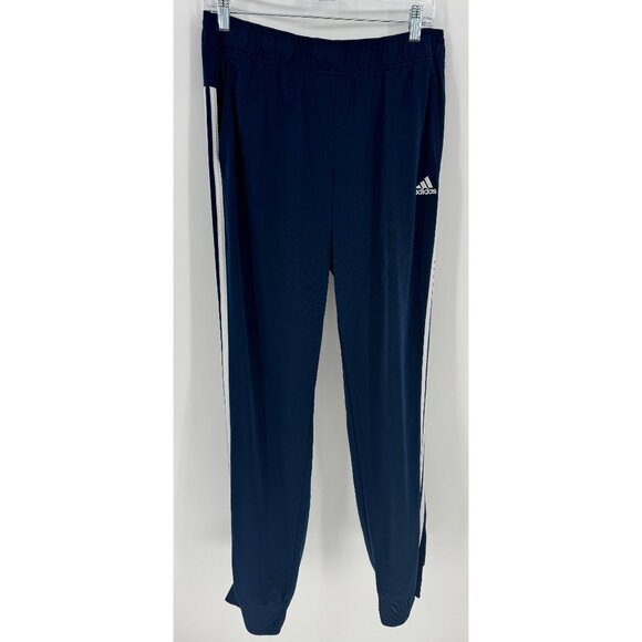 Adidas Women's Navy Blue Athletic Classic Track Pants With White Stripes XL - Picture 10 of 12